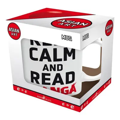 Keep Calm and Read Manga Keramický hrnek 320 ml