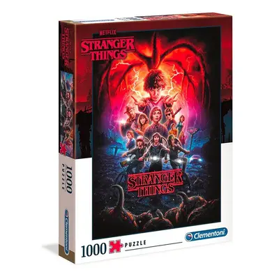 Clementoni Puzzle - Stranger things, 1000 dílků - Clementoni