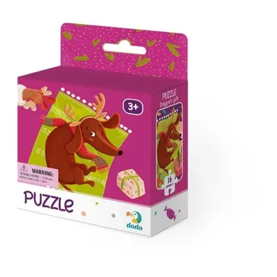 Dodo Puzzle Psí dárek 16 dílků