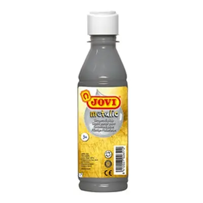 JOVI temperová barva 250ml v lahvi stříbrná