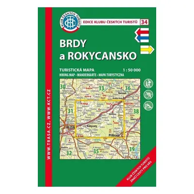 KČT 34 Brdy a Rokycansko 1:50 000, 9. vydání