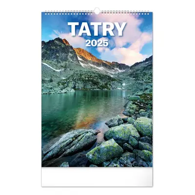 NOTIQUE Nástenný kalendár Tatry 2025, 33 x 46 cm Slovensky