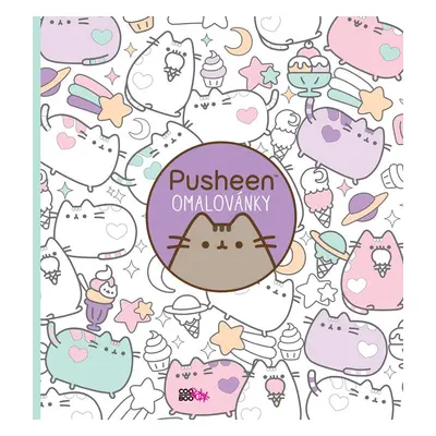 Pusheen - omalovánky, 2. vydání - Claire Belton