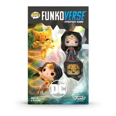 Funkoverse POP: DC Comics - samostatně hratelná desková hra (v anglickém jazyce)