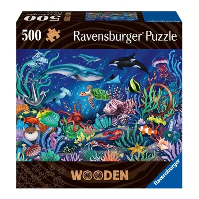 Puzzle Podmořský svět 500 dílků (dřevěné)