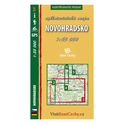 Novohradsko - cykloturistická mapa č. 3 /1:55 000