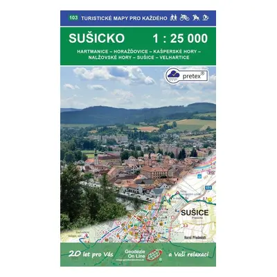 Sušicko 1:25 000 / 103 Turistické mapy pro každého