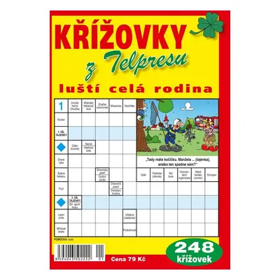 Křížovky z Telpresu luští celá rodina - 248 křížovek 1/2023