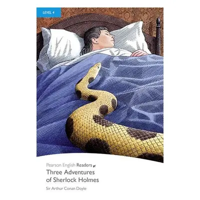 PER | Level 4: Three Adventures of Sherlock Holmes Bk/MP3 Pack - Arthur Conan Doyle