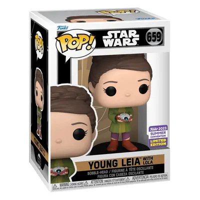 Funko POP Movie: Star Wars - Young Leia with Lola (San Diego Comic Con Shared Exclusives)