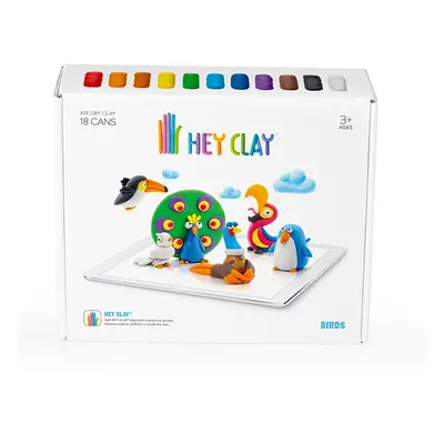 Hey Clay Kreativní sada - Ptáci - TM Toys