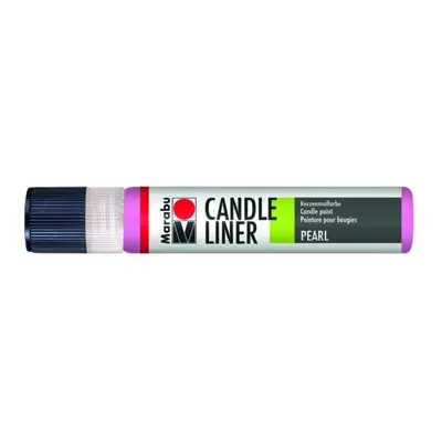 Marabu Candle Liner na svíčky - růžový 25 ml