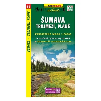 SC 035 Šumava Trojmezí, Pláně 1:50 000