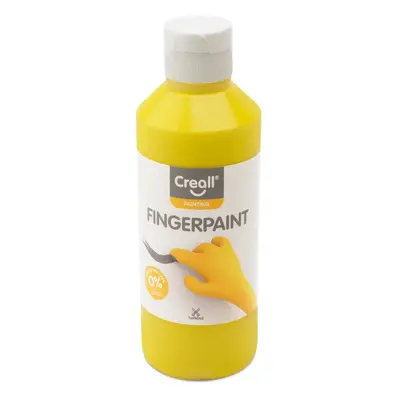 Creall prstová barva HAPPY INGREDIENTS, 250 ml, žlutá