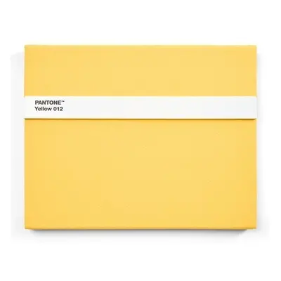 Pantone Zápisník s tužkou a pravítkem, linkovaný - Yellow 012