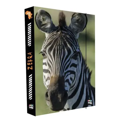 Oxy Box na sešity A4 Jumbo - Zebra