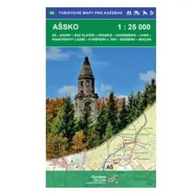 Ašsko 1:25T /49 Turistické mapy pro každého