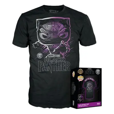 Funko POP Tee: Marvel- Black Panther (velikost L)