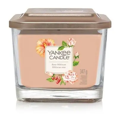 YANKEE CANDLE Rose Hibiscus svíčka 347g, 3 knoty