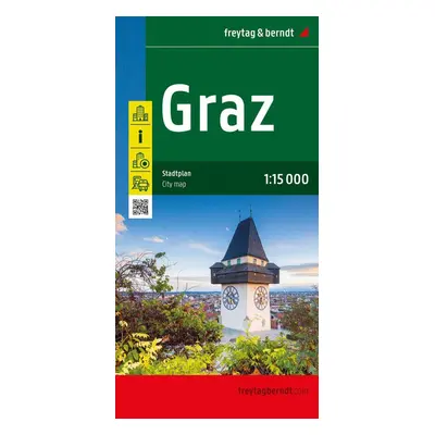 Graz 1:15 000 / plán města