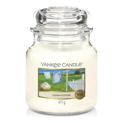 YANKEE CANDLE Clean Cotton svíčka 411g