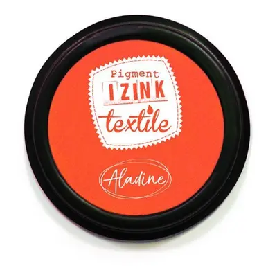 Razítkovací polštářek na textil IZINK textile - oranžový