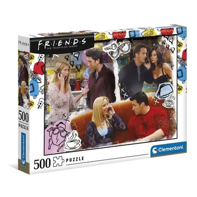 Clementoni Puzzle - Friends, 500 dílků - Směr