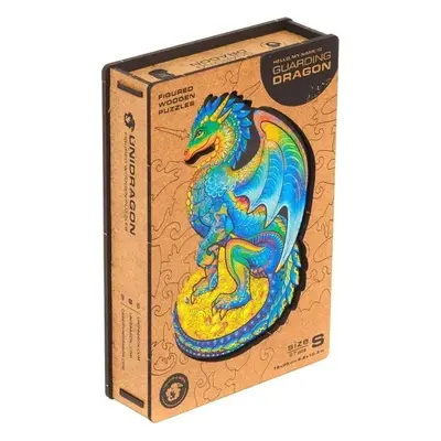 Unidragon dřevěné puzzle - Drak velikost L, 1. vydání