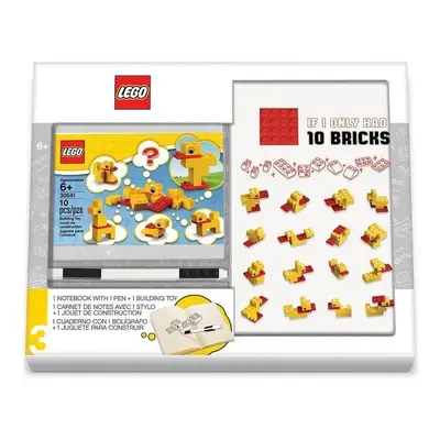 LEGO Stationery Classic Kachny - zápisník s perem a stavebnicí