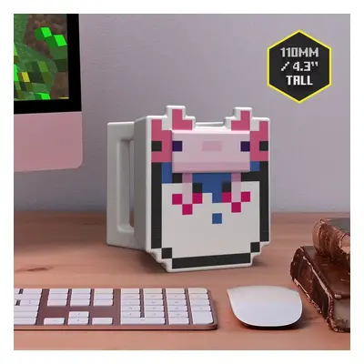 Minecraft Hrnek 3D 400 ml - Axolotl - EPEE