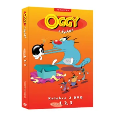 Oggy a švábi 1 - 3 / kolekce 3 DVD