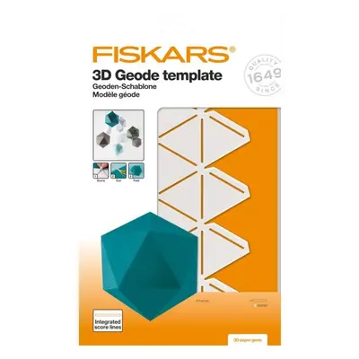 Fiskars 3D šablona - geoda