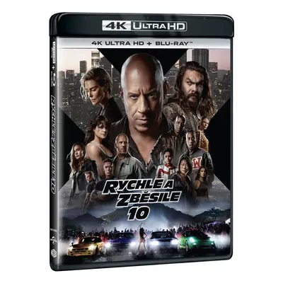 Rychle a zběsile 10 (2x 4K Ultra HD + Blu-ray)