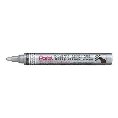 Popisovač Pentel Paint Marker MMP10 lakový - stříbrný 2-4 mm