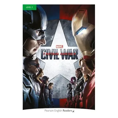 Pearson English Readers: Level 3 Marvel Captain America Civil War + Code - Coleen Degnan-Veness