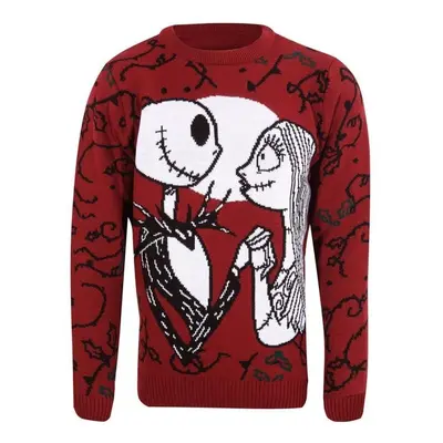 The Nightmare Before Christmas vánoční svetr - Jack and Sally (velikost M)