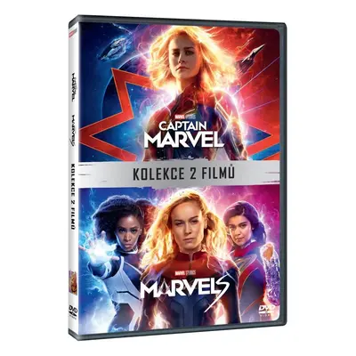 Captain Marvel + Marvels kolekce 2 filmů 2DVD