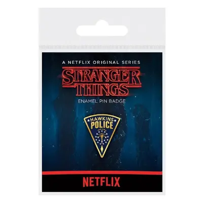 Smaltovaný odznak - Stranger Things - Hawkins - EPEE