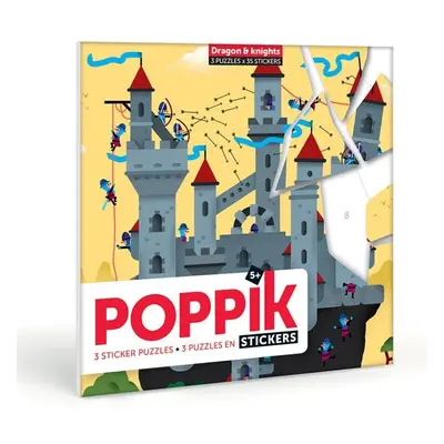 Poppik Samolepkové puzzle - Tři prasátka