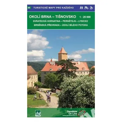 WKK Okolí Brna Tišnovsko 1:25 000 / 85 Turistické mapy pro každého