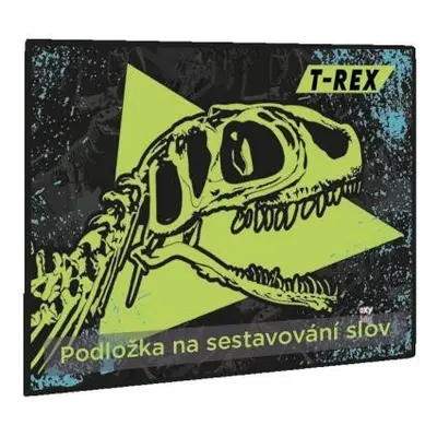 Podložka na sestavování slov - T-rex