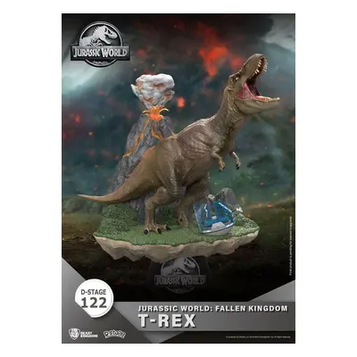 Jurský park diorama D-Stage - T-Rex 13 cm