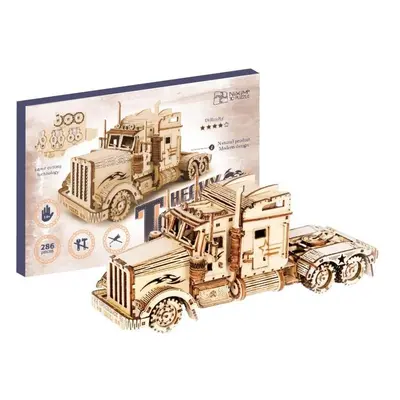 NiXiM Dřevěné 3D puzzle - Kamion, 1. vydání