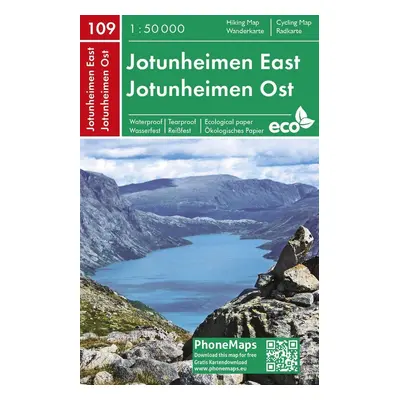 PMN 109 Jotunheimen East 1:50 000