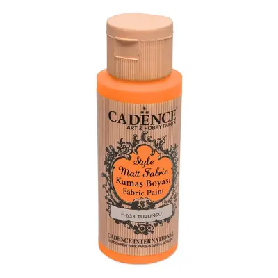 Textilní barva Cadence Style Matt Fabric - oranžová / 50 ml