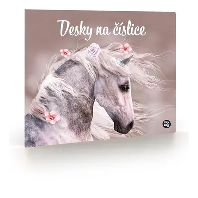 Desky na číslice - Kůň romantic