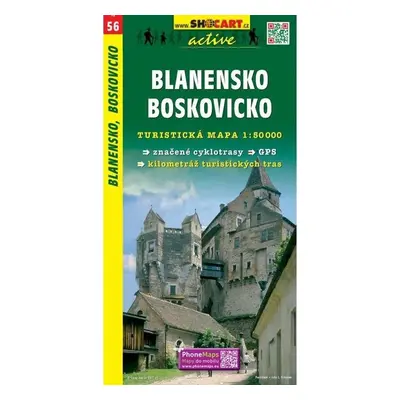 SC 056 Blanensko, Boskovicko 1:50 000