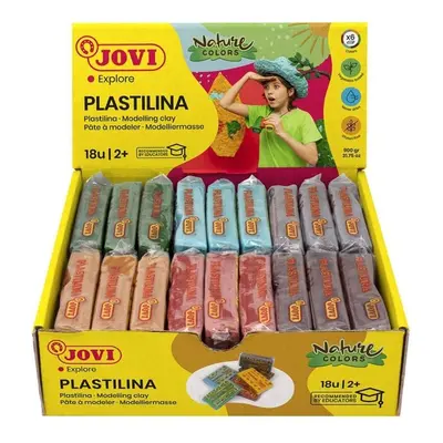 Plastelína JOVI příroda 18 x 50 g