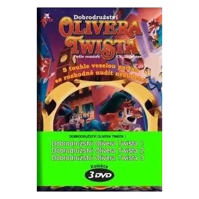 Dobrodružství Olivera Twista 01 - 3 DVD pack