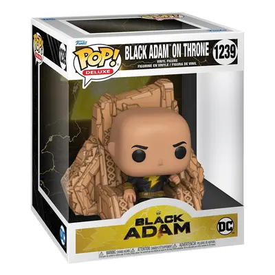 Funko POP Deluxe DC Comics: Black Adam - Black Adam on throne